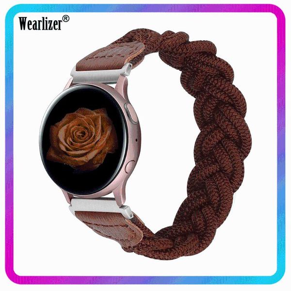 watch bands wearlizer 20mm braided solo loop strap for samsung galaxy 3 41mm elastic woven band active 2 40mm, Black;brown
watch bands wearlizer 20mm braided solo loop strap for samsung galaxy 3 41mm elastic woven band active 2 40mm, Black;brown