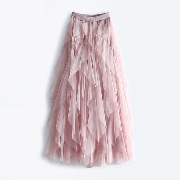 skirts summer casual women mesh stitching skirt comfortable tulle high waist pleated ballet ladies long jupe femme, Black
skirts summer casual women mesh stitching skirt comfortable tulle high waist pleated ballet ladies long jupe femme, Black