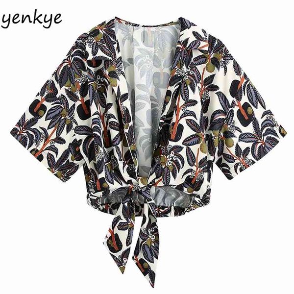 front hem knotted printed shirt women flowy v neck short sleeve holiday summer crop plus size vintage blouse blusas 210514, White
front hem knotted printed shirt women flowy v neck short sleeve holiday summer crop plus size vintage blouse blusas 210514, White