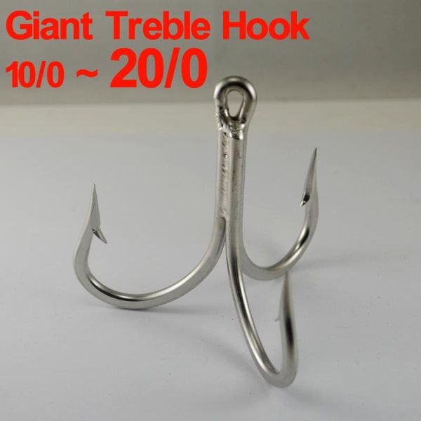fishing hooks 20/0 18/0 ~ 10/0 super large stainless steel treble hook hand made trolling saltwater wall decoration
fishing hooks 20/0 18/0 ~ 10/0 super large stainless steel treble hook hand made trolling saltwater wall decoration