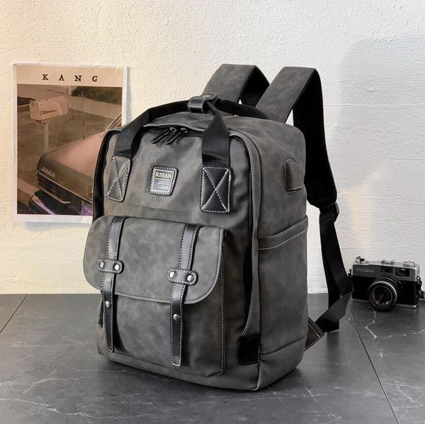wholesale mens leather shoulder bag outdoor leisure wear-resistant grey fashion handbag multifunctional retro backpack simple belt decorativ
wholesale mens leather shoulder bag outdoor leisure wear-resistant grey fashion handbag multifunctional retro backpack simple belt decorativ