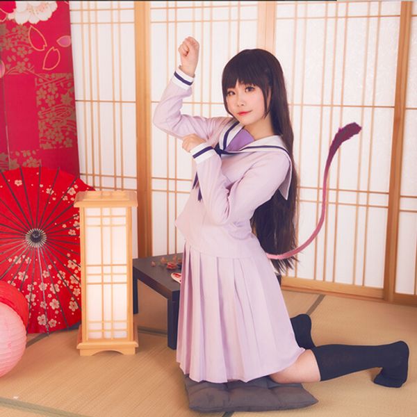 anime costumes noragami yukine hiyori iki anime school uniform sailor suit outfit cosplay costumes, Black
anime costumes noragami yukine hiyori iki anime school uniform sailor suit outfit cosplay costumes, Black