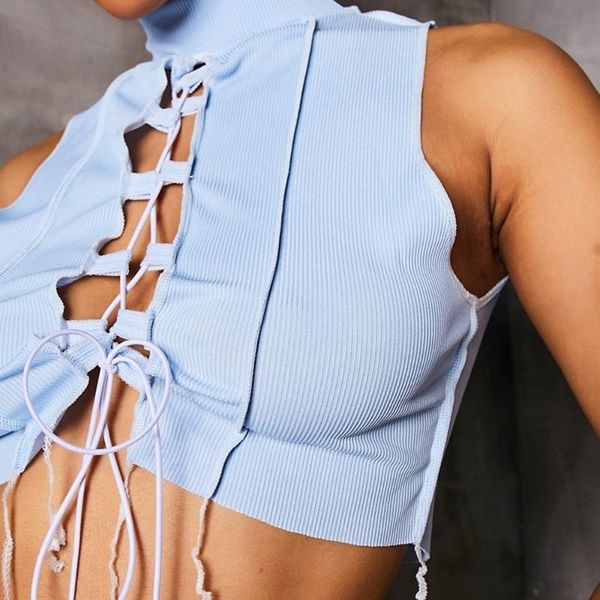 bust bandage corset y2k tank turtle neck crop stitching strap slim fit t shirt hollow out sleeveless club vest women's tanks &, White
bust bandage corset y2k tank turtle neck crop stitching strap slim fit t shirt hollow out sleeveless club vest women's tanks &, White