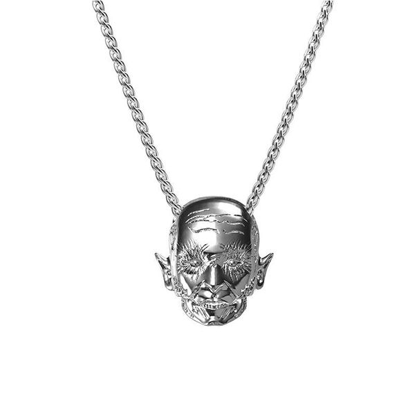pendant necklaces yunameng 2021 original design skull clown dark men and women single necklace retro alloy customized, Silver
pendant necklaces yunameng 2021 original design skull clown dark men and women single necklace retro alloy customized, Silver
