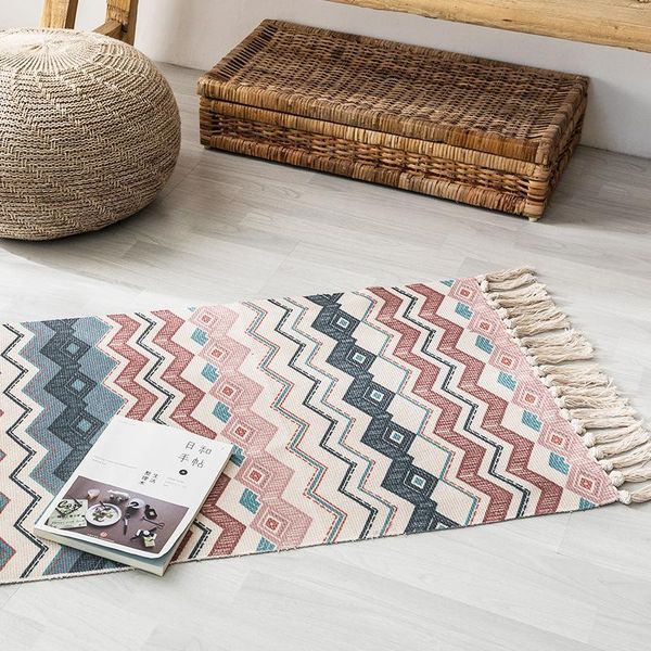 nordic cotton and linen floor mats ethnic style carpet door stepping in the bedroom balcony non-slip mat home bohemia carpets
nordic cotton and linen floor mats ethnic style carpet door stepping in the bedroom balcony non-slip mat home bohemia carpets