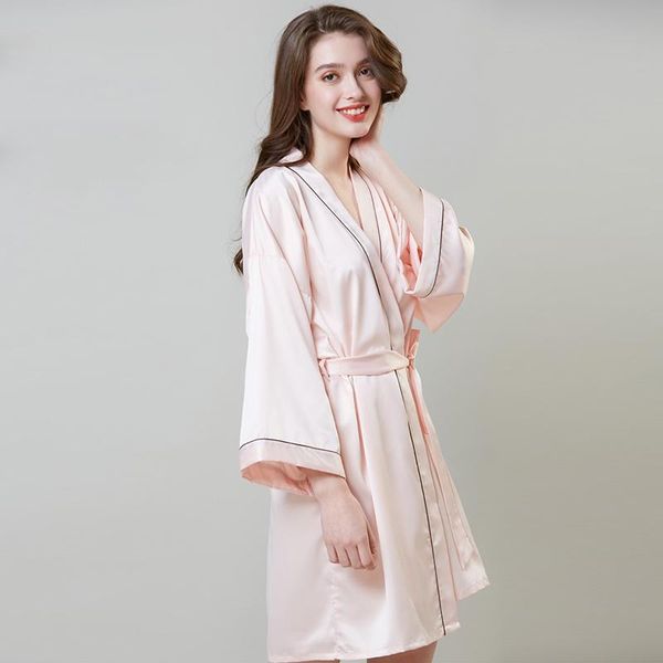 women's sleepwear silk kimono robe bathrobe women satin robes night grow for bridesmaid summer size l-xl long floral, Black;red
women's sleepwear silk kimono robe bathrobe women satin robes night grow for bridesmaid summer size l-xl long floral, Black;red