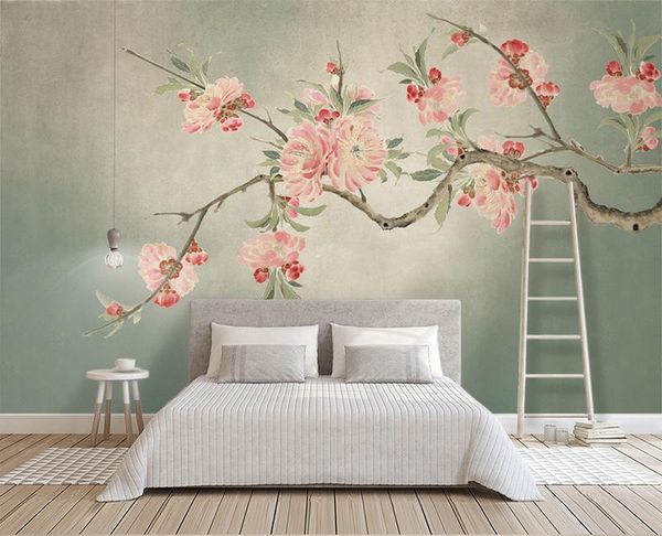wallpapers custom po wallpaper 3d hand-paint peach blossom large murals living room sofa bedroom painting home decor flower
wallpapers custom po wallpaper 3d hand-paint peach blossom large murals living room sofa bedroom painting home decor flower