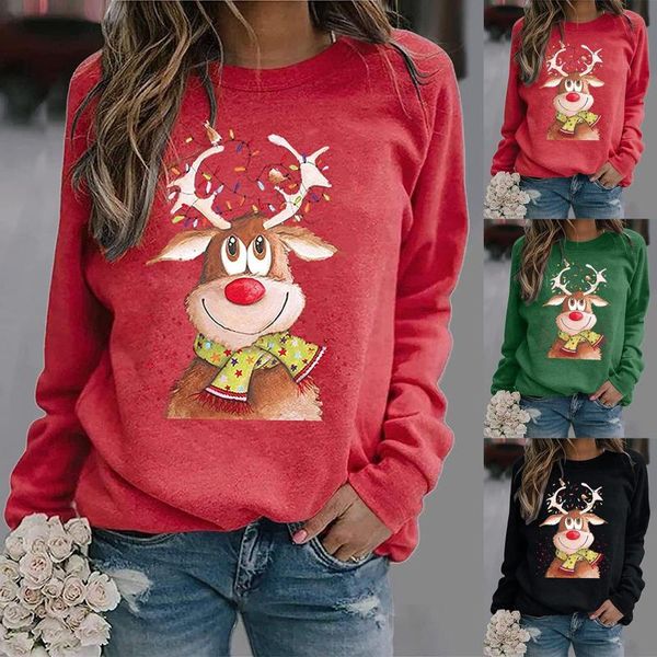 women's hoodies & sweatshirts christmas o-neck winter clothes fashion print long-sleeved sweatshirt casual blouse pullover, Black
women's hoodies & sweatshirts christmas o-neck winter clothes fashion print long-sleeved sweatshirt casual blouse pullover, Black
