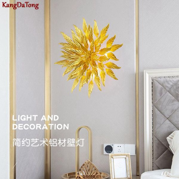 wall lamp modern designer art creativity leaf led living room, bedroom, dining room golden decoration eye protection lighting
wall lamp modern designer art creativity leaf led living room, bedroom, dining room golden decoration eye protection lighting