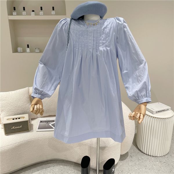 dresses spring summer niche design of fashionable woman plissado puff manga retro around the neck courthouse style dress, Black;gray
dresses spring summer niche design of fashionable woman plissado puff manga retro around the neck courthouse style dress, Black;gray