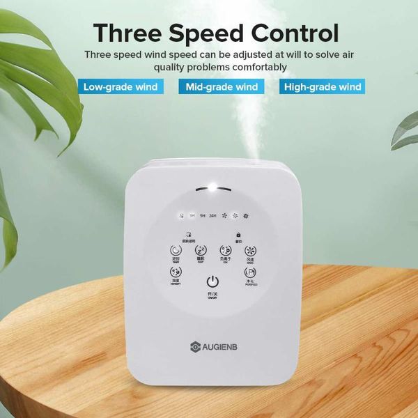 300ml air humidifier purifier for home office with hepa filter deskpurifiers filtration 3 speed adjustment 100cf
300ml air humidifier purifier for home office with hepa filter deskpurifiers filtration 3 speed adjustment 100cf