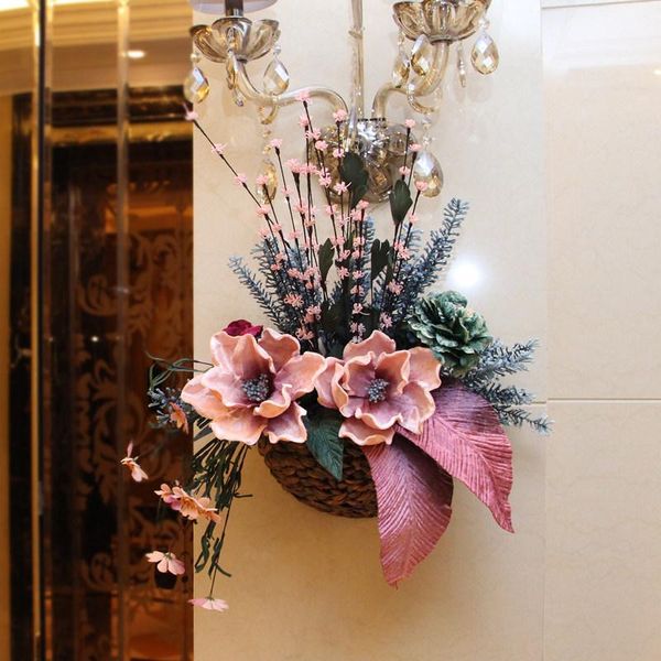 vases european luxury pastoral vase+artificial flowers home wall hanging flower plant basket ornament mural crafts decoration
vases european luxury pastoral vase+artificial flowers home wall hanging flower plant basket ornament mural crafts decoration