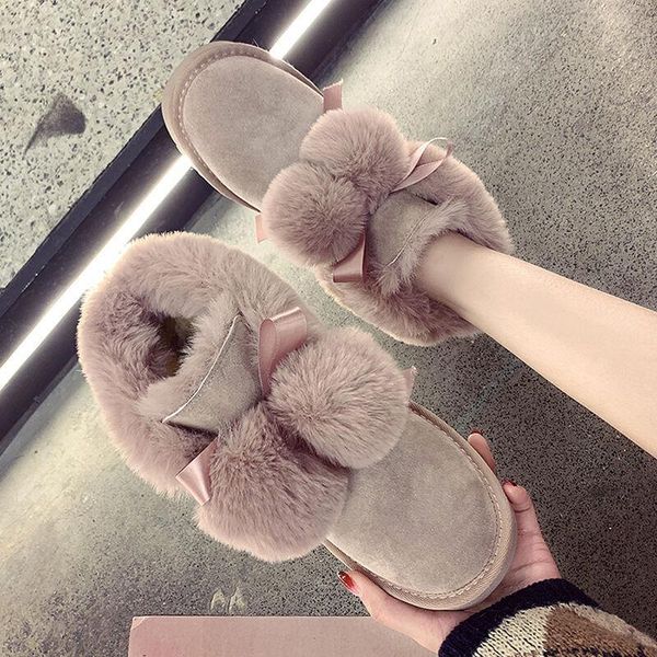 boots hkxn cotton shoes women's 2021 winter hair ball korean version plus velvet thick short tube solid color flat snow, Black
boots hkxn cotton shoes women's 2021 winter hair ball korean version plus velvet thick short tube solid color flat snow, Black