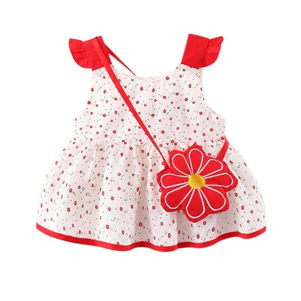 piece summer toddler girl clothes set baby dresses cute flower print sleeveless born princess dress + pumpkin bag 0-3y girl's, Red;yellow
piece summer toddler girl clothes set baby dresses cute flower print sleeveless born princess dress + pumpkin bag 0-3y girl's, Red;yellow