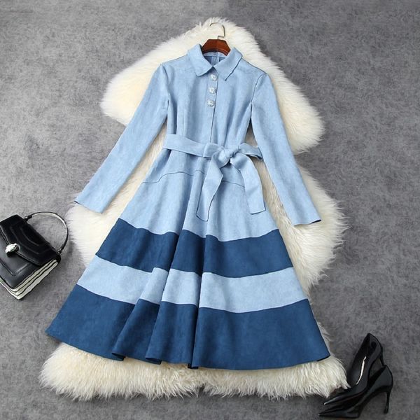 casual dresses spring slim women celebrities girl party dress long sleeves elegant suede winter etdp, Black;gray
casual dresses spring slim women celebrities girl party dress long sleeves elegant suede winter etdp, Black;gray
