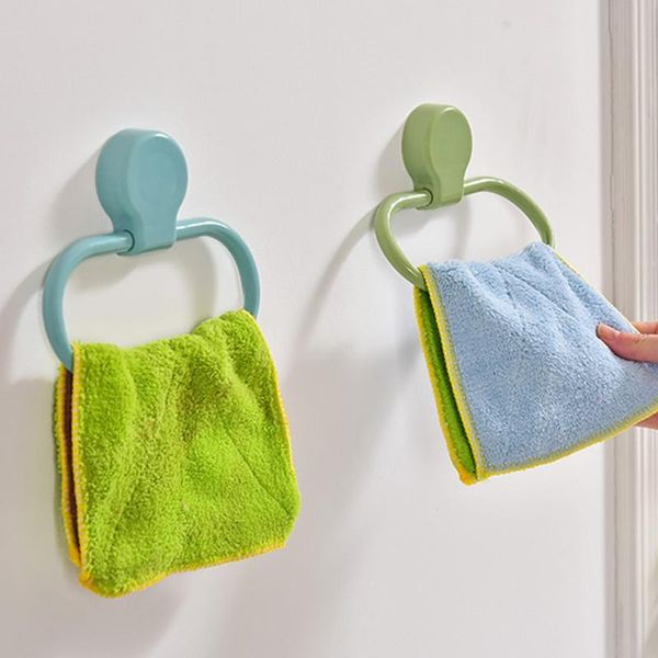 bathroom storage & organization towel ring rack strong viscosity plastic hanging holder hanger kitchen accessories 
bathroom storage & organization towel ring rack strong viscosity plastic hanging holder hanger kitchen accessories