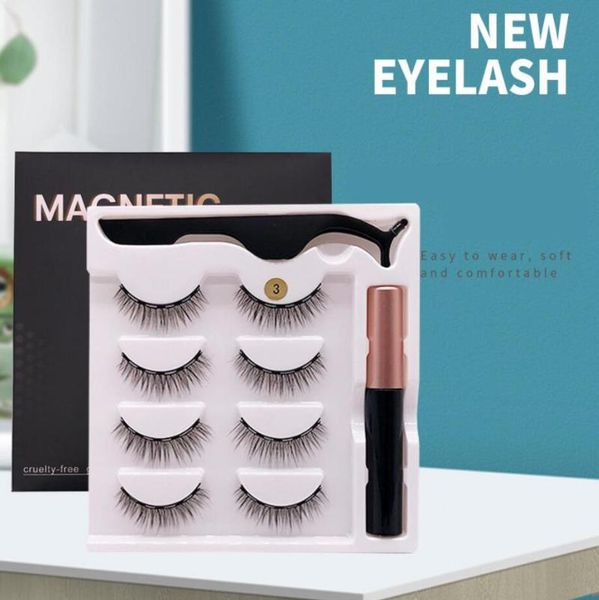 false eyelashes 2/4 pairs magnetic 3d mink natural waterproof lasting eyeliner&tweezer set makeup extension
false eyelashes 2/4 pairs magnetic 3d mink natural waterproof lasting eyeliner&tweezer set makeup extension