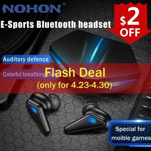 headphones & earphones nohon bluetooth wireless gaming headset gamer tws earbuds with microphone 9d stereo sports hifi earphone
headphones & earphones nohon bluetooth wireless gaming headset gamer tws earbuds with microphone 9d stereo sports hifi earphone