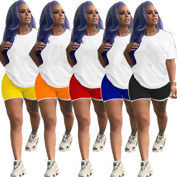 summer women plus size 3xl outfits short sleeve tracksuits pullover white t shirts+shorts two pieces set black sportswear casual sweatsuits, Gray
summer women plus size 3xl outfits short sleeve tracksuits pullover white t shirts+shorts two pieces set black sportswear casual sweatsuits, Gray