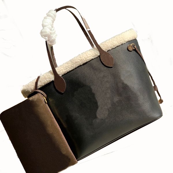 5a composite bags lady tote wool stitching cowhide hasp fashion business casual drawstring packages shoulderbag handle with box b171 (56960)
5a composite bags lady tote wool stitching cowhide hasp fashion business casual drawstring packages shoulderbag handle with box b171 (56960)
