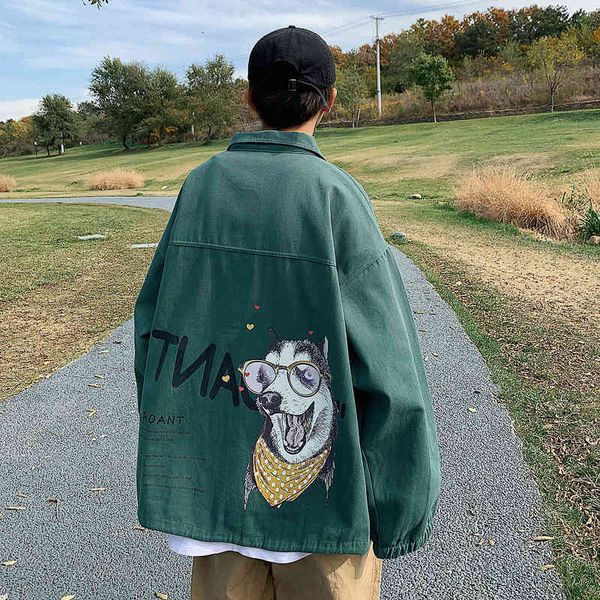 men's jackets funny man printing jacket jackets for korean men fashion trends teen casual clothes plus size streetwear oversized cotton, Black;brown
men's jackets funny man printing jacket jackets for korean men fashion trends teen casual clothes plus size streetwear oversized cotton, Black;brown