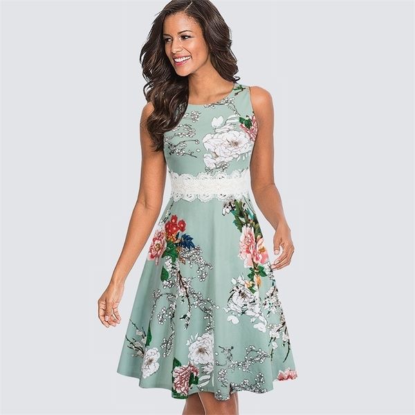 women vintage casual round neck a line summer elegant floral lace patchwork sleeveless tunic party swing dress ha079, Black;gray
women vintage casual round neck a line summer elegant floral lace patchwork sleeveless tunic party swing dress ha079, Black;gray