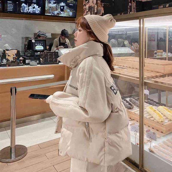 down jacket cotton korean jacket women's 2020 winter new loose student thickened stand collar, Black
down jacket cotton korean jacket women's 2020 winter new loose student thickened stand collar, Black