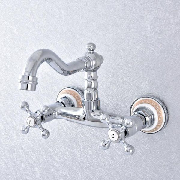 bathroom sink faucets polished chrome brass kitchen basin faucet mixer tap swivel spout wall mounted dual cross handles tsf780
bathroom sink faucets polished chrome brass kitchen basin faucet mixer tap swivel spout wall mounted dual cross handles tsf780