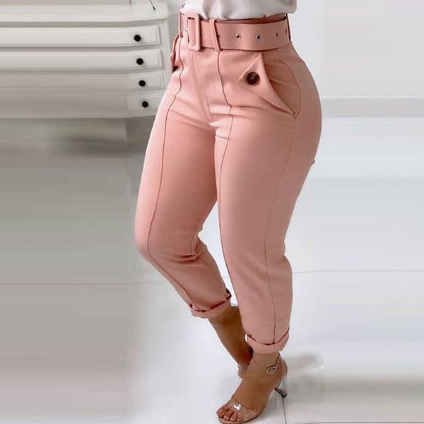 women fashion casual pants women trousers pocket design belted pants autumn fashion high waist casual pants with belt 210716, Black;white
women fashion casual pants women trousers pocket design belted pants autumn fashion high waist casual pants with belt 210716, Black;white