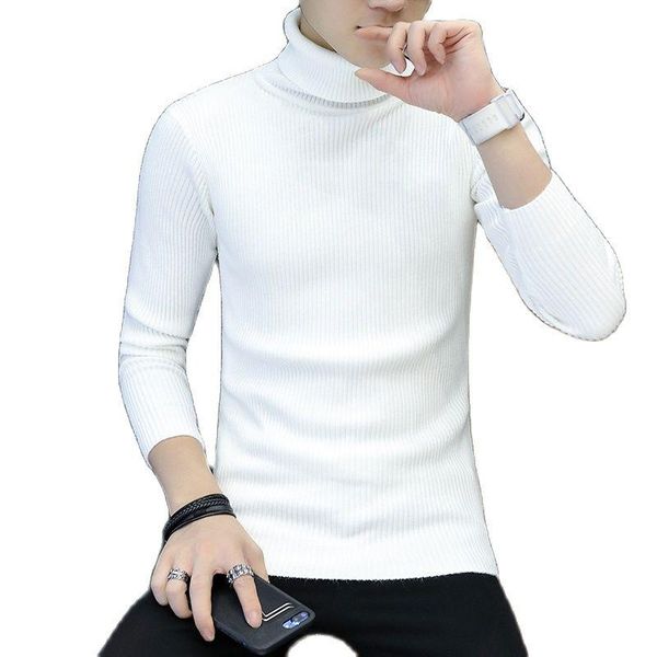 men's sweaters turtleneck sweater autumn winter pure color elastic bottom shirt korean edition fashion, White;black
men's sweaters turtleneck sweater autumn winter pure color elastic bottom shirt korean edition fashion, White;black