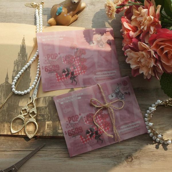 greeting cards 15*11cm 3pcs rose color mysterious design envelop as postcard message card invitation transparent sticker
greeting cards 15*11cm 3pcs rose color mysterious design envelop as postcard message card invitation transparent sticker