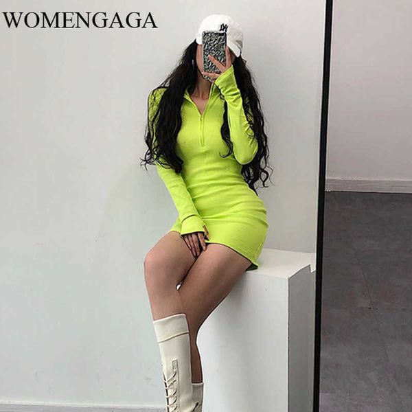 womengaga tight zipper full sleeve hip bottoming mini dress pleated fold autumn solid color stand neck dresses j9y8 210603, Black;gray
womengaga tight zipper full sleeve hip bottoming mini dress pleated fold autumn solid color stand neck dresses j9y8 210603, Black;gray