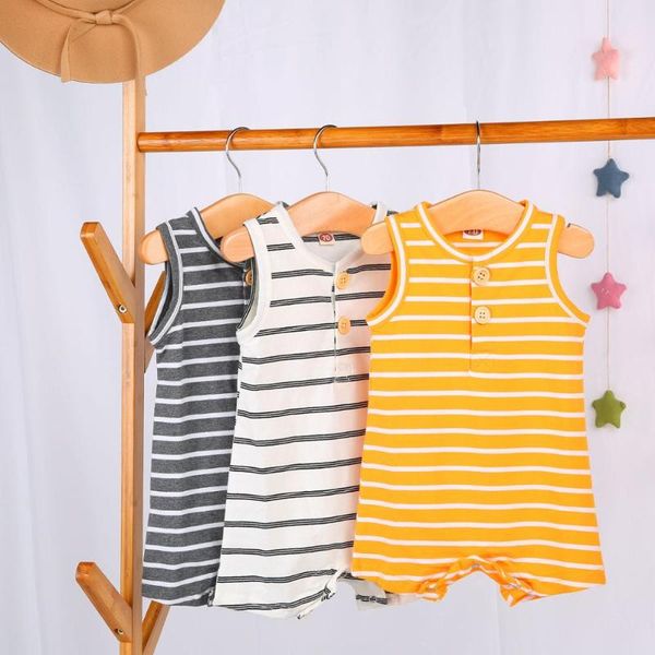 baby summer clothing 0-24 born infant boy girl striped romper clothes sleeveless outfit jumpsuit jumpsuits, Blue
baby summer clothing 0-24 born infant boy girl striped romper clothes sleeveless outfit jumpsuit jumpsuits, Blue