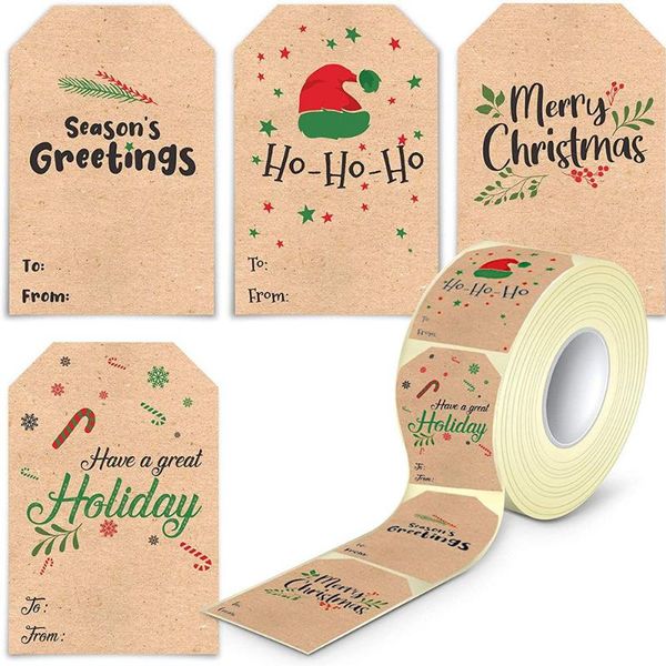 gift wrap 1 roll 765cm merry christmas tags sticker kraft paper handwritten name tree elk label diy party scrapbook
gift wrap 1 roll 765cm merry christmas tags sticker kraft paper handwritten name tree elk label diy party scrapbook