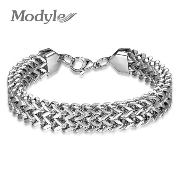 modyle drop mens wristband 12mm wide 316l stainless steel double side chain lobster clasp men bracelet jewelry gift link,, Black
modyle drop mens wristband 12mm wide 316l stainless steel double side chain lobster clasp men bracelet jewelry gift link,, Black