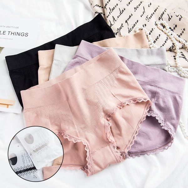 seamless high waist triangle abdomen hip lace edge v-shaped cotton crotch traceless, Black;pink
seamless high waist triangle abdomen hip lace edge v-shaped cotton crotch traceless, Black;pink