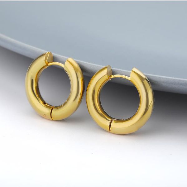 stud small piercing earrings for women stainless steele round shape woman fashion ear cuff clip on, Golden;silver
stud small piercing earrings for women stainless steele round shape woman fashion ear cuff clip on, Golden;silver