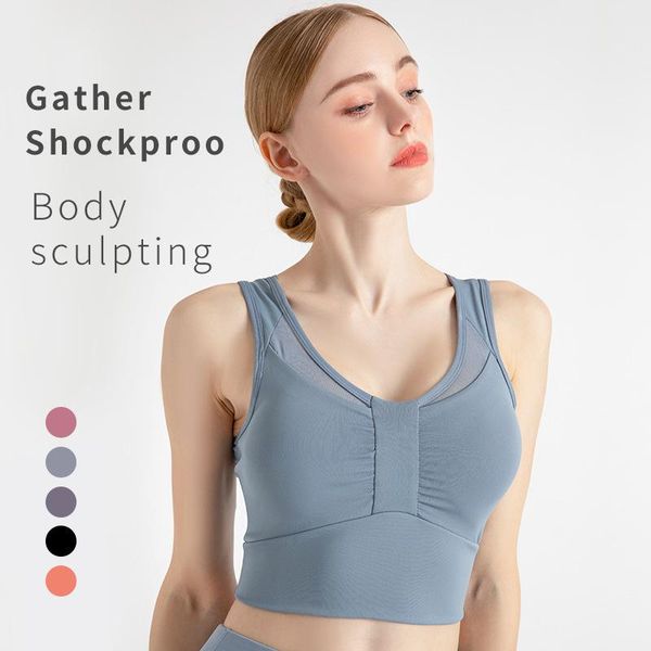 yoga outfit women's solid color sling push-up sports bra mesh breathable for gym running vest hollow
yoga outfit women's solid color sling push-up sports bra mesh breathable for gym running vest hollow