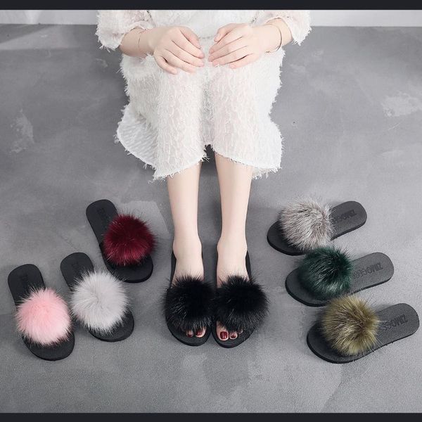 wool ball slippers for women in summer wear medium heel wedge 1.5cm anti slip hand made original, Black
wool ball slippers for women in summer wear medium heel wedge 1.5cm anti slip hand made original, Black