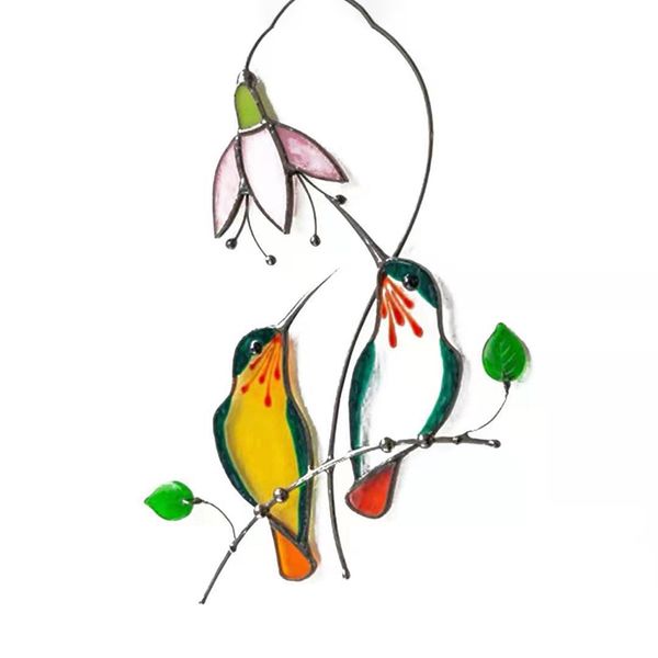 mini stained bird glass window hangings acrylic wall birds decor room accessories scandinavian simple decor mothers day gift, Silver
mini stained bird glass window hangings acrylic wall birds decor room accessories scandinavian simple decor mothers day gift, Silver