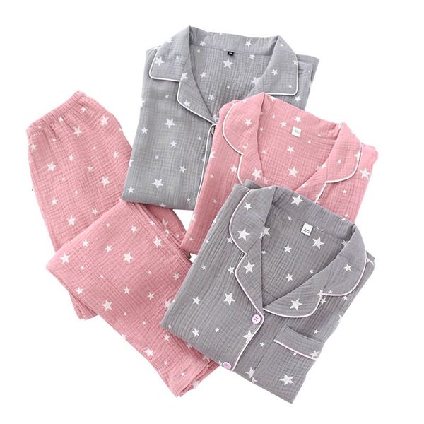 women's sleepwear spring & autumn new couples pajamas comfort gauze cotton men and women star printed lovers homewear loose casual, Black;red
women's sleepwear spring & autumn new couples pajamas comfort gauze cotton men and women star printed lovers homewear loose casual, Black;red