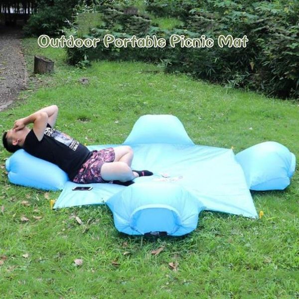 outdoor pads waterproof gas pillow picnic mat with portable moisture-proof ding beach grass
outdoor pads waterproof gas pillow picnic mat with portable moisture-proof ding beach grass