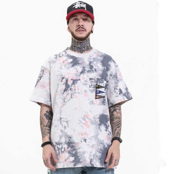 men's t-shirts tie-dye t-shirt men streetwear oversized graffiti printed tshirt cotton patch pocket short-sleeved tee summer retro clot, White;black
men's t-shirts tie-dye t-shirt men streetwear oversized graffiti printed tshirt cotton patch pocket short-sleeved tee summer retro clot, White;black