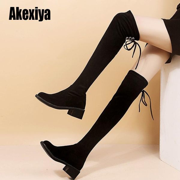 boots 2021 women's autumn and winter over the knee sleek minimalist comfort plus cotton flat flock fashion u648, Black
boots 2021 women's autumn and winter over the knee sleek minimalist comfort plus cotton flat flock fashion u648, Black