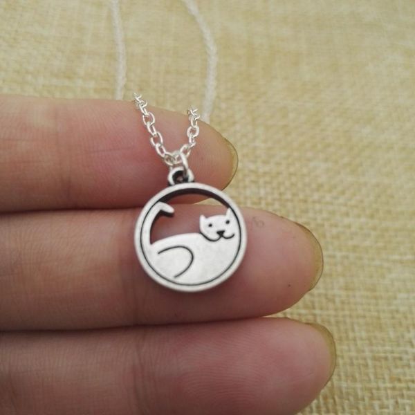 pendant necklaces cute cat necklace summer jewelry for women pet lover gifts sanlan, Silver
pendant necklaces cute cat necklace summer jewelry for women pet lover gifts sanlan, Silver