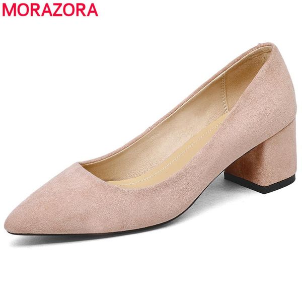 dress shoes morazora 2021 classics basic russia style faux suede pointed toe pumps women wedding ladies heels, Black
dress shoes morazora 2021 classics basic russia style faux suede pointed toe pumps women wedding ladies heels, Black