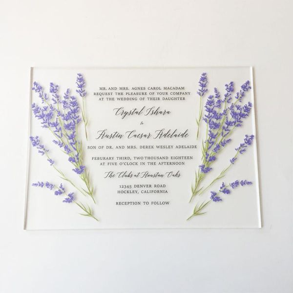 greeting cards romantic water color style 5x7inch frosted acrylic wedding invitation 100 pieces per lot
greeting cards romantic water color style 5x7inch frosted acrylic wedding invitation 100 pieces per lot