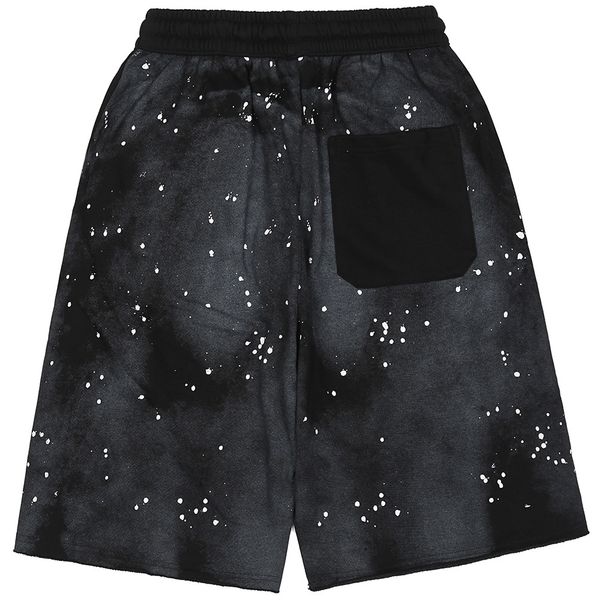men's shorts hip hop shorts gradient man graffiti elastic impression waist will see baggy punk high street hipster knee in sweatpants, White;black
men's shorts hip hop shorts gradient man graffiti elastic impression waist will see baggy punk high street hipster knee in sweatpants, White;black