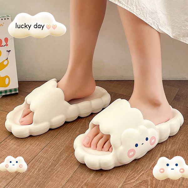 summer women men's slippers thick platform beach slide sandals non-slip flip flops cartoon clouds high heels ladies bath shoes 220224, Black
summer women men's slippers thick platform beach slide sandals non-slip flip flops cartoon clouds high heels ladies bath shoes 220224, Black