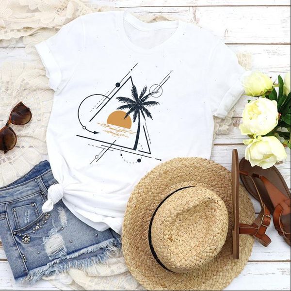 women graphic womens beach holiday good vibe short sleeve lady fashion tees print t shirt clothing female, White
women graphic womens beach holiday good vibe short sleeve lady fashion tees print t shirt clothing female, White